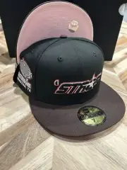 New Era 7 1/2 Ecapcity Travis Scott Houston Astros Mocha Low Rushmore Pink UV