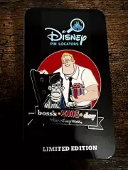Disney The Incredibles Boss's 2005 Day Mr. Incredible & Gilbert Hugh LE 2500 Pin