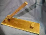 BW NUT CRACKER, Red Oak and Pine, one of a kind