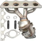 Catalytic Converter Kit Compatible with Hyundai Accent, Veloster, Kia Soul, and Rio 2012 2013 2014 2015 2016 2017 1.6L