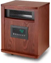 Lifesmart Lifepro 1500 Watt Portable Electric Infrared Quartz Indoor Space Heate