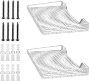 2 Pack Wall Mounted Storage Shelves, 23.5" X 12" Wall Shelf for Garage, Closet,