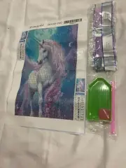 5D DIY Diamond Art Painting Kit Craft Unicorn