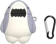 HEALEEP Wireless Headset Case Compatibility Soft Plastic Earphone Protective Cover Carabiner Clip