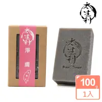 在飛比找momo購物網優惠-【太生利】100%台灣冷製淨膚手工皂100g