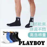 在飛比找蝦皮商城優惠-【PLAYBOY】POLO菱格暗紋男短襪│襪子│男襪│條紋│