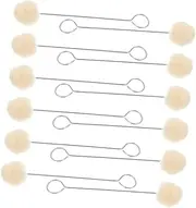 DECORNIJIA 30pc Wool Ball Brush Set for Leather Dyeing Polishing and More in Australia