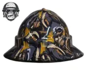 Custom Hydrographic Safety Hard Hat COOL BANANAS PRO CHOICE WIDE BRIM
