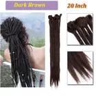 Ombre Reggae Dreadlocks Hair Extensions 20/24" Synthetic Crochet Dreads Locs d32