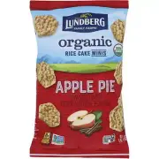 Lundberg Organic Apple Pie Rice Cake Minis, 5oz