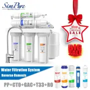 T1 5 Stage Drinking Water Filter Reverse Osmosis System 75GPD RO House Purifier