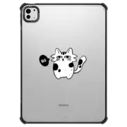 iPad Pro 11-inch (M4) iPad Impact Case Cat says no
