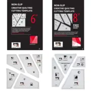 Quilting Cutting Template Acrylic Hand Patchwork Ruler DIY Sewing Supplies Handy