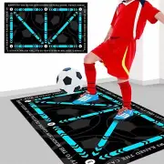 Football Footstep Training Mat,Soccer Training Mat,Agility Footstep Training Mat