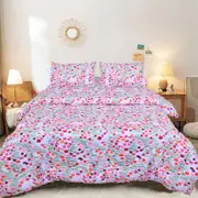 Queen Comforter Set with 2 Pillow Cases in Multi Floral