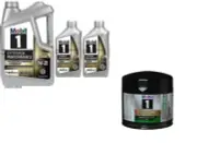 Mobil1 M1-204A Engine Oil Filter & 7 Quarts Mobil1 E/P 0W20 Full Syn. Motor Oil (for: Triumph)
