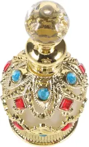 LIFKICH Perfume Bottle Empty Bottle Vintage Essential Oil Bottle Travel Spray...
