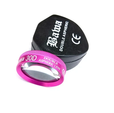 Best Deals On USA Free Ship 30D Fundus Diagnose Aspheric Pink Color BIO Lens