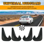 4PCS Universal Car Mud Flaps Splash Guards for Front or Rear Auto Accessories US