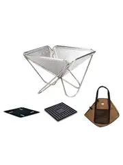 Snow Peak snow peak snow peak Bonfire L Starter Set SET-112S Stainless Stee 403