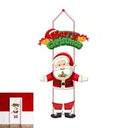 Christmas Door Hanger Pendants Decor for Party New Year Garden Home Christmas-Santa Claus