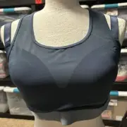 Adore Me Women's Micah Contour Sports Bra Blue Size 34DD, New!!!