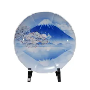 【海夫生活館】LZ 尚美堂 富士山 裝飾盤 25.5×4cm(J0156-01)
