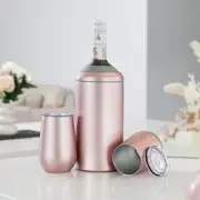 Wine Chiller Gift Set– Large Premium Iceless Cooler – Ideal for 750Ml Bottles...