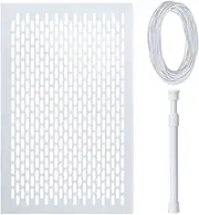 Pool Skimmer Kits, Pool Skimmer Shield, Anti-Rust Leaf Guard Net Blocker, Blocks Leaves & Debris Effectively, Weatherproof Design, Easy to Install and Remove, U-N-Iversal Fit for Most Skimmers