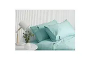 Sheraton Luxury Fitted Sheet Set 1000TC Cotton Rich for King Size Bed Aqua Foam
