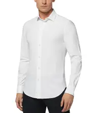 Boggi Milano Slim Fit Stretch Button Front Shirt