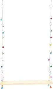 SEWOART Entertainment Perch for Birds Chicken Swing Toy Rooster Stand Parrot Swing Bird Stands for Parrots Chickens