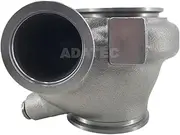 G25 Turbo Exhaust Housing 54/49mm Turbocharger (A/R 0.72/0.61 Doul V Band) Standar Rotation Compatible With Garrett G25-550(With Actuator 0.72AR)