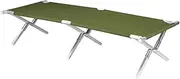 Oxford Cloth Foldable Camping Bed Removable Travel Camp Cots Portable Camp Bed Breathable Comfortable Foldable Bed