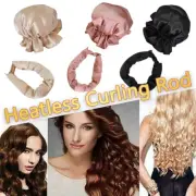 Heatless Curling Rod Hair Rollers Wave Former No Heat Hair Curler Head Band 2/4x