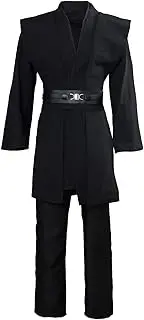 GOLDSTITCH Men Tunic Hooded Robe Cloak Knight Fancy Cool Cosplay Costume
