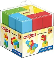 Geomag 148 Magicube Pre School - Magnetic Construction Cubes, 24 Pieces
