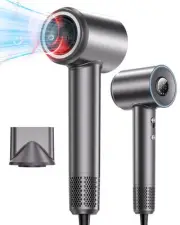 Hair Dryer, 1400W Negative Ionic Hair Dryer, Professional High Speed Hairdrye...