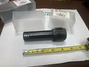 RobbJack NAB-1000, Precision Arbor, 1 " ID, 1" Shank, 1.48" Flange Dia.