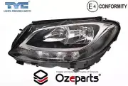 LH Left Hand Head Light Lamp (Halogen) For Mercedes Benz C Class 2014~2018