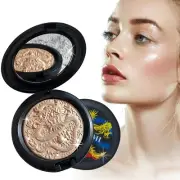 Facial Brighten Highlighter Palette Contour Smooth Shimmer Diamond Makeup Powder
