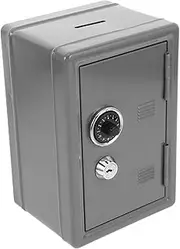 GETAJGHSD Box Mini Lockable Cash Box Dual Security Safe for Adults Metal Storage Bin for Jewelry Important Documents and Valuables Durable Versatile Storage