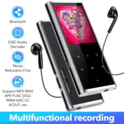 Bluetooth5.0 Mp3 Player Portable Digital Lossless Music MP4 Player FM HD Speaker
