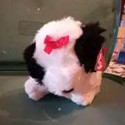 Ty Large Plush Beanie Buddy - Poofie ( Sheep dog )
