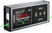 Laser Measurement Tool, 393Ft/120M Bilateral Green Laser Distance Measuring Too