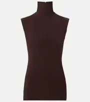 [Norma Kamali] Norma Kamali Jersey top AU 8 brown