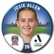 LIBERTY A-LEAGUE - NEWCASTLE JETS - ALLEN, Josie