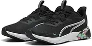 [PUMA] Women's Disperse Xt 4 WNS Tropical AOP Cross Trainer, Black
