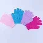 3x Shower Bath Glove Exfoliating Wash Skin Spa Massage Scrub Body Scrubber D-PR