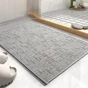 -Bath Mat-Super Absorbent Quick Dry Bathroom Floor Mats-Rubber Backing